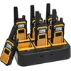Image de Retevis RB648 Talkie Walkie Longue portée IP67Rechargeable Double PTT PMR Radio Robustes pour Adultes Industries(6 Pièces)