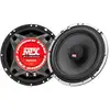 Image de Mtx tx665c haut-parleurs voiture coaxiaux 16,5cm 2 voies 90w rms 4o chassis alu tweeters neodyme dome soie membrane pulpe celulo MTX0715442171811