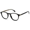 Image de Lunettes de Vue DAVID BECKHAM DB 1018 47/20/145 807 BLACK ACETATE FRAMES MAN DAVID BECKHAM DB 1018 BLACK Optical frames
