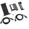 Image de CableMod support de carte graphique vertical avec câble de montage PCIe x16 0000000 Noir