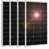Image de DOKIO Panneau Solaire 400W 18V Monocristallin Photovoltaïque pour charger la Batterie 12V