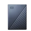 Image de Western Digital Wdbftm0040bbl-wesn Disque Dur Externe 4 To Usb Type-c 3.2 Gen 1 (3.1 Gen 1) Noir, Bleu