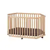 Image de Parc Bébé Tissi Tissi 84 X 143 X 75 Cm Multicolor Hêtre Massif