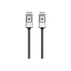 Image de Belkin Cable DisplayPort 1.2 de 6 pieds avec loquets, M/M, 4k - Cable DisplayPort - 1.8 m