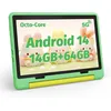 Image de Tablette Enfant 10 Android 15 pour les Enfants de 3 à 12 ans Contrôle Parental 20(3+17)Go+64Go de stockage (TF Expand 1TB) Vert