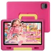 Image de Tablette Enfant 10 - Android 15 - 20 Go+64 Go - Contrôle Parental - Écran IPS 1280x800 - avec Kid-Proof Étui Rose