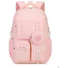 Image de Sac à dos décole pour fille école primaire 20 litres ergonomique imperméable adapté aux adolescentes de 7 à 10 ans - Rose