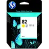 Image de Hp Designjet 82 Cartouche D'encre Jaune, 69 Ml