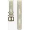 Image de Bracelet en silicone Polar Pacer 20 mm S-L blanc