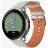 Image de Cardiofréquencemètre GPS Polar Vantage V3 argent bracelet gris orange
