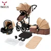 Image de Poussette 3 en 1 Magic ZC Poussette Pousette trio 3 en 1 Pousette Cadre en alliage daluminium Pliage en un clic Max 15kg Kaki
