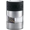 Image de Moulin sel et poivre combiné - BODUM - Twin - Manuel - Inox / Noir