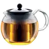Image de Théière À Piston Bodum Assam En Verre Borosilicate Transparente