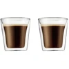 Image de Set 2 Verres - Bodum - Canteen - Double Paroi - 0.1 L - Transparent