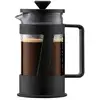 Image de Cafetière À Piston Crema Verre Borosilicate 0,35l Noir Bodum