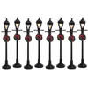 Image de Gas Lantern Street Lamp Set Of 8 - LEMAX COD. 64500