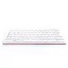 Image de Clavier Sans Fil Bluetooth Raspberry Pi400 Blanc