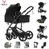 Image de Poussette pour nouveau-né Poussette bebe Magic ZC Poussette 3 en 1 Poussette cosy voyag Poussette trio avec nacelle pliable un clic