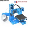 Image de BAZARLAND30.Imprimante 3D K9 pour Débutants Mini Machine dImpression 3D Faible Bruit Compatible avec WiPrintPLA TPU 1.75mm