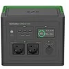 Image de Schneider OffGrid 500 - centrale electrique portable - LCD, lithium-ion, 2 prises schuko CEE 7/3, onde sinusoïdale, 3 USB-A, 2 USB-C, chargeur sans fil - 500 Watt - Li-Ion - 517 Wh