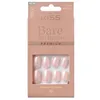 Image de KISS TrueNude Lot de 30 ongles artificiels BNP04 - Colle gel lime bâton de manucure - Manucure rapide et élégante