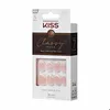 Image de Ongles Adhésifs KISS Classy Court - Kit 28 Pièces