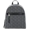 Image de DKNY Sac à dos de loisirs noir blanc pour femme - Bryant Ave Backpack BK Logo - BK 329311