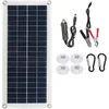 Image de ecoticfate Kit de Maintenance de Batterie de Panneau Solaire 12V contrôleur de Charge Solaire 10W-30W-100W kit de démarrage