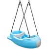 Image de Balançoire pour enfants - STEP2 Rocket Swing For Two - Bleue et grise - Pour utilisation en extérieur