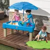 Image de Table de jeu Sable et Eau Cascade - STEP2 - Avec Parasol et Accessoires - Pour Enfant à partir de 18 mois