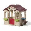 Image de Maisonnette Charming Cottage en Plastique Roto-Moulé - STEP2 - Blanc - 150x128x148cm - À partir de 2 ans