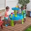 Image de Table À Eau Summer Showers Splash Tower Bleu Et Vert Step2