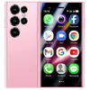 Image de SOYES S24 PRO MAX 4G Mini Smartphone 3.0 pouces 2GB+16GB Double Caméra Double SIM Android 8.1 Reconnaissance Faciale Rose