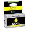 Image de Lexmark 100xl Yellow High Yield Return Program Ink Cartridge Cartouche D'encre Original Jaune
