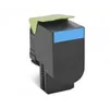 Image de Cartouche de toner - LEXMARK - 702HCE - Cyan - Rendement 3000 pages - Compatible générique