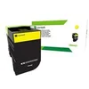 Image de Lexmark 702HYE - a rendement eleve - jaune - original - cartouche de toner - Entreprise Lexmark