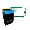 Image de Lexmark 802HC - a rendement eleve - cyan - original - cartouche de toner - LCCP, LRP