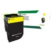 Image de Lexmark 802HY - a rendement eleve - jaune - original - cartouche de toner - LCCP, LRP