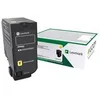 Image de Lexmark - a rendement eleve - jaune - original - cartouche de toner - LCCP, LRP