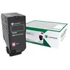 Image de Lexmark - a rendement eleve - magenta - original - cartouche de toner - LCCP, LRP