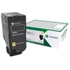 Image de Lexmark - a rendement eleve - jaune - original - cartouche de toner - LCCP, LRP