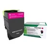 Image de Lexmark X417 - a rendement eleve - magenta - original - cartouche de toner - LCCP, LRP
