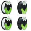 Image de Filament PLA - CREALITY - Soleyin Ultra - 175 mm - 1 kg (bobine) - Pack 4 (2 blancs mats 2 noirs)
