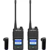 Image de Retevis RB658 Talkie Walkie APP Bluetooth 1800mAh Suppression du Bruit AI Écran 177 Pouces avec Écouteur sans Fil pour Flotte
