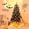 Image de Costway Sapin De Noël Artificiel 180cm Aiguilles En Pvc Avec Support