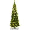 Image de Costway Arbre De Noël Artificiel 200 Cm Avec 708 Branches