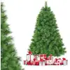 Image de Costway Sapin De Noël Artificiel 180 Cm, 1250 Branches, Matériel Pvc Arbre