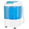 Image de Machine à Laver Semi-automatique GOPLUS 2KG - Lavage Rapide 10 Minutes - Compact & Portable - Bleu