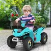 Image de GOPLUS Voiture 4x4 Quad Buggy Electrique Enfants 3 Ans+6V 45AH Charge 30KG avec Marche Avant/ArrièreContrôle par PoignéeBleu