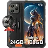 Image de Blackview BV5300 Plus Orange - Smartphone robuste 61 128Go / jusquà 24Go RAM NFC IP68 + Smartwatch W50 Pro